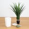 Nearly Natural; 4ft. UV Resistant Artificial Spiked Agave Plant in White Tower Planter (Indoor/Outdoor); Category:Trees & Floor Plants; Image:5